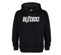 Amplified Men's Buzzcocks Logo Hoodie in Black | Size: 2XL Amplified Black 2XL