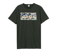 Camo Oasis Logo T-Shirt Amplified Charcoal M