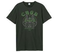 Amplified Unisex Adult CBGB Snake Logo T-Shirt GD4194