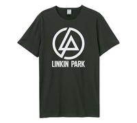 Amplified Unisex Adult Circle Logo Linkin Park T-Shirt (3XL) (Charcoal)
