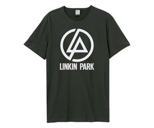 Amplified Unisex Adult Circle Logo Linkin Park T-Shirt (3XL) (Charcoal)