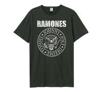 Amplified Unisex Adult Classic Seal Ramones T-Shirt GD1414