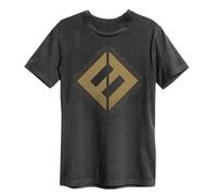 Amplified Unisex Adult Concrete & Gold Foo Fighters T-ShirtXS Charcoal GD185