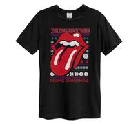 Amplified Unisex Adult Cosmic Christmas The Rolling Stones T GD3431