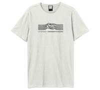 Cropped Pulse Joy Division T-Shirt Amplified White M
