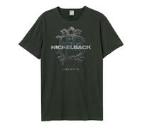 Amplified Unisex Adult Dark Horse Nickelback T-Shirt GD2139