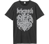 Amplified Men's Death Crest Behemoth T-Shirt in Charcoal | Size: Large Amplified Charcoal L