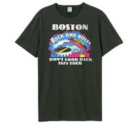 Amplified Unisex Adult Dont Look Back 79 Boston T-Shirt GD3301