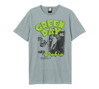 Dookie Sketch Green Day T-Shirt Amplified Pale Blue L