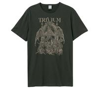 Amplified Unisex Adult Dragon Temple Trivium T-Shirt GD1058