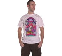 Amplified Unisex Adult Electric Magic Led Zeppelin T-Shirt XL White