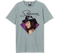 Amplified Unisex Adult Face Shania Twain T-Shirt GD2250
