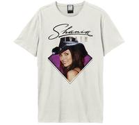 Amplified Unisex Adult Face Shania Twain T-Shirt GD2250