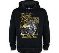 Amplified Unisex Adult Fear Of The Dark Iron Maiden Hoodie (M) (Black)