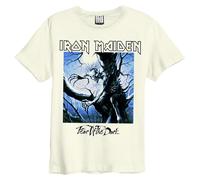 Amplified Unisex Adult Fear Of The Dark Iron Maiden Vintage T-Shirt GD1668