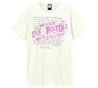 Amplified Unisex Adult Filthy Letter Sex Pistols T-Shirt / N/A N/A GD1026