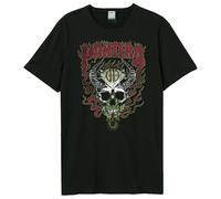 Amplified Men's Fire Skull Pantera T-Shirt in Black | Size: Small Amplified Black S