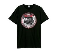 Amplified Unisex Adult Fish Nets Motley Crue T-Shirt GD3863