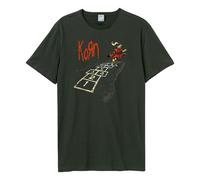 Follow The Leader Hopscotch Korn T-Shirt Amplified Charcoal XXL