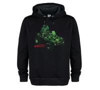 Amplified Unisex Adult Geep Gorillaz Hoodie (S) (Black)