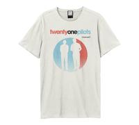 Amplified Men's Grandpas Retro Twenty One Pilots T-Shirt in White | Size: Large Amplified White L