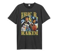 Amplified Unisex Adult Group Bootleg Eric B. & Rakim T-Shirt GD2041