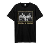 Amplified Unisex Adult Group Frame Eric B. & Rakim T-Shirt GD2042