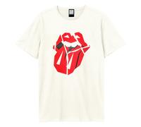 Hackney Diamonds The Rolling Stones Vintage Logo T-Shirt Amplified White M