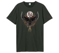 Amplified Unisex Adult Hawk Moon The Hu T-Shirt GD3189