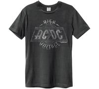 Amplified Men's High Voltage AC DC T-Shirt in Charcoal | Size: 3XL Amplified Charcoal 3XL