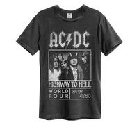 Highway To Hell Poster AC DC T-Shirt Amplified Charcoal XXXL