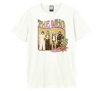 Amplified Unisex Adult Hippy Flowers The Who T-Shirt / N/A N/A GD3313