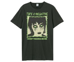 Amplified Unisex Adult I Don´t Wanna Be Me Type O Negative T-Shirt (M) (Charcoal)
