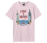 Amplified Unisex Adult I Send A Message INXS T-Shirt GD3072