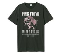 Amplified Unisex Adult In The Flesh Pink Floyd T-Shirt GD1384