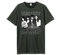 Jailbreak Tour Thin Lizzy T-Shirt Amplified Charcoal XXL