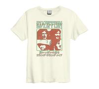 Amplified Unisex Adult Japan Poster Led Zeppelin T-Shirt GD3358