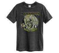 Amplified Unisex Adult Killer World Tour '81 Iron Maiden T- GD1487