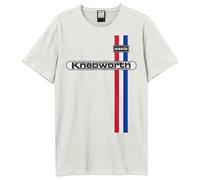 OASIS KNEBWORTH AMPLIFIED SMALL VINTAGE WHITE - T-shirt