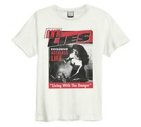 Amplified Unisex Adult Lies Guns N Roses T-Shirt / 3XL Vintage White GD3367