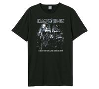 Amplified Unisex Adult Life Or Death Iron Maiden T-Shirt GD1649
