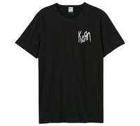 Amplified Men's Lineart Issues Korn T-Shirt in Black | Size: XL Amplified Black XL