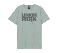 Amplified Men's Linkin Park Logo T-Shirt in Pale Blue | Size: 3XL Amplified Pale Blue 3XL