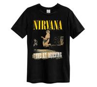 Amplified Unisex Adult Live At Reading Nirvana T-Shirt / N/A N/A GD3500