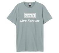 Amplified Unisex Adult Live Forever Oasis T-Shirt GD2177