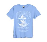 Live in Concert Elton John T-Shirt Amplified Pale Blue L