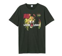 Amplified Unisex Adult Living Legacy Steel Pulse T-Shirt GD1624