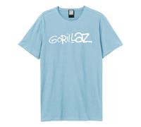 Amplified Unisex Adult Logo Gorillaz T-Shirt GD646