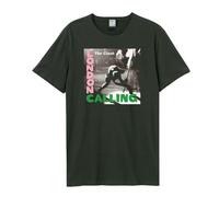 London Calling The Clash T-Shirt Amplified Charcoal XXL