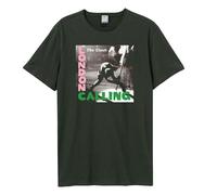 Amplified Unisex Adult London Calling The Clash T-Shirt GD668
